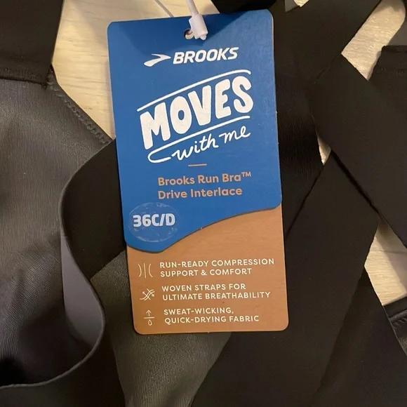 Brooks Run Bra Drive Interlace - Picture 4 of 4